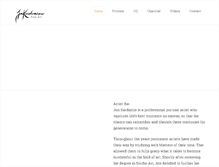 Tablet Screenshot of jonkardamisfineart.com